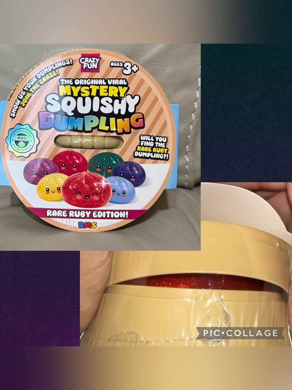 RMS Original Mystery Squishy Dumpling CONFIRMED Rare Ruby Edition Sealed
